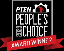 PTEN 2023 People's Choice Award Winner logo