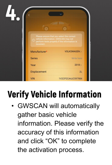 Verify Vehicle Information