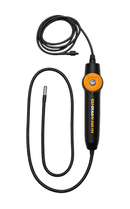 GWSCOPE High-Definition Flexible Inspection Borescope on a transparent background