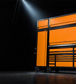 GEARWRENCH 72" x 30" Tool Storage System on a black background