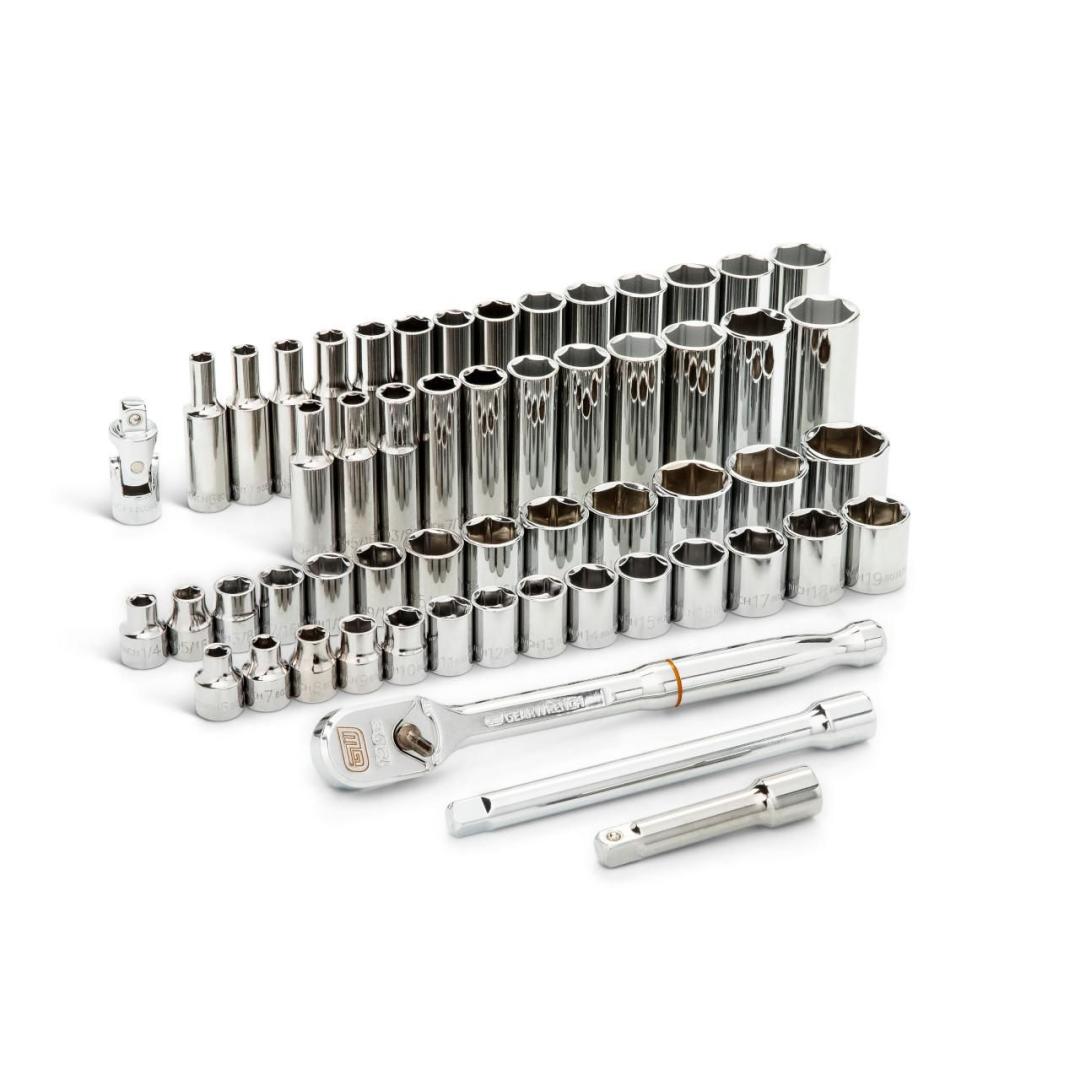 56 Pc. 120XP™ Standard & Deep SAE/Metric Mechanics Tool Set