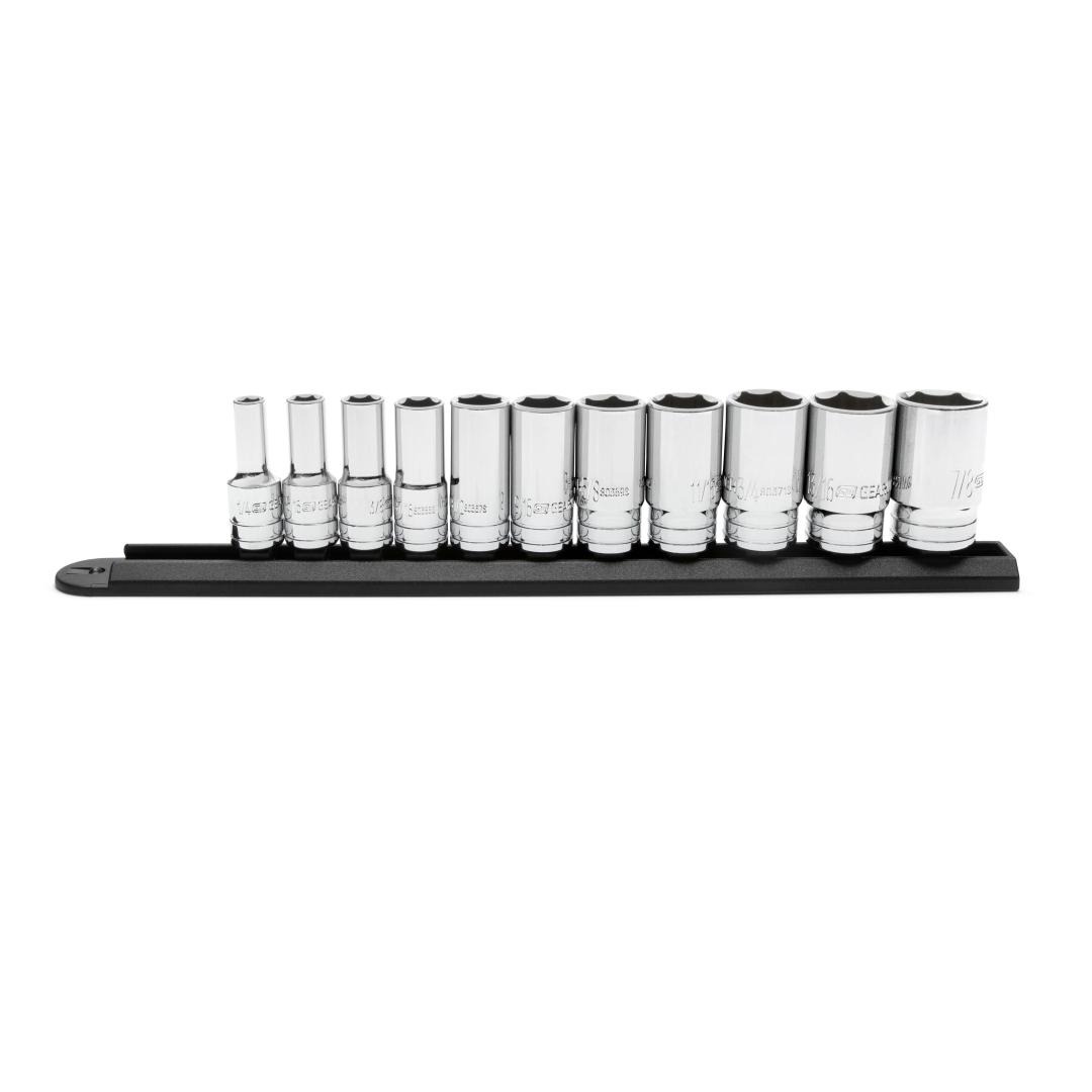 GearWrench Steckschlüssel 11 Mm – 3/8" Antrieb, Mid-Länge, Metrisch