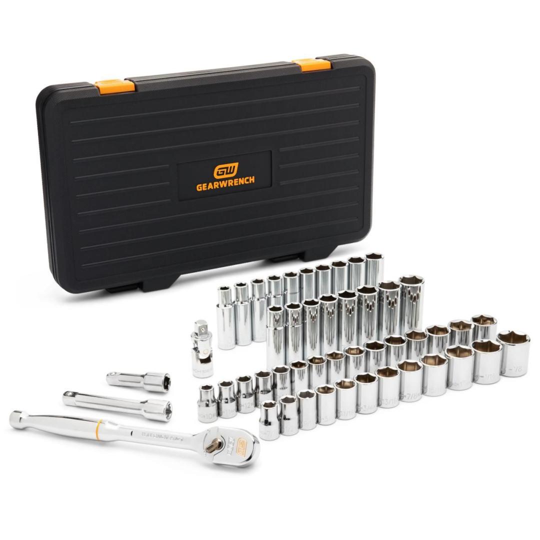 49 Pc. 120XP™ Standard & Deep SAE/Metric Tool Set