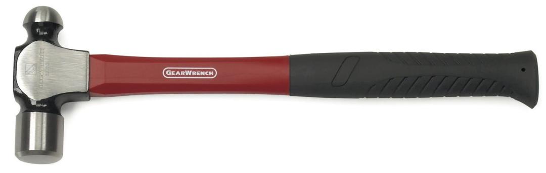 24 oz. Ball Pein Hammer with Fiberglass Handle