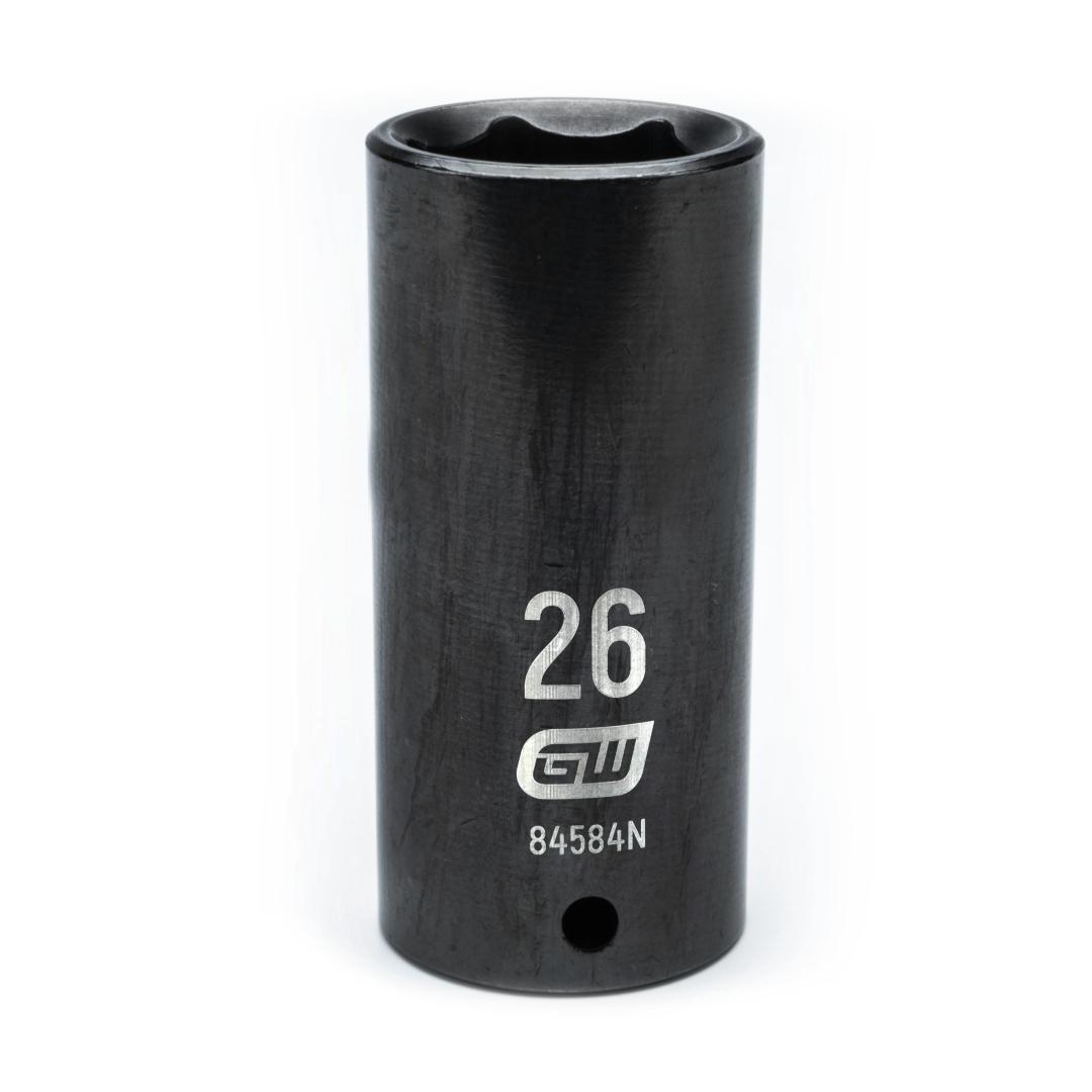 Facom S.H 1/2 Drive Metric 6-point Hex Socket 26mm S.26H