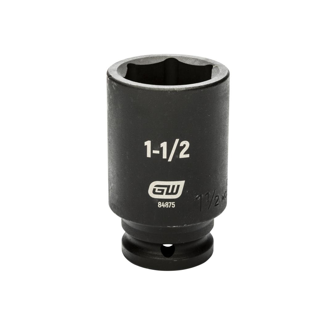 Clé à Douille à Impact 3/10,2 Cm Drive 6 Points - Standard 2