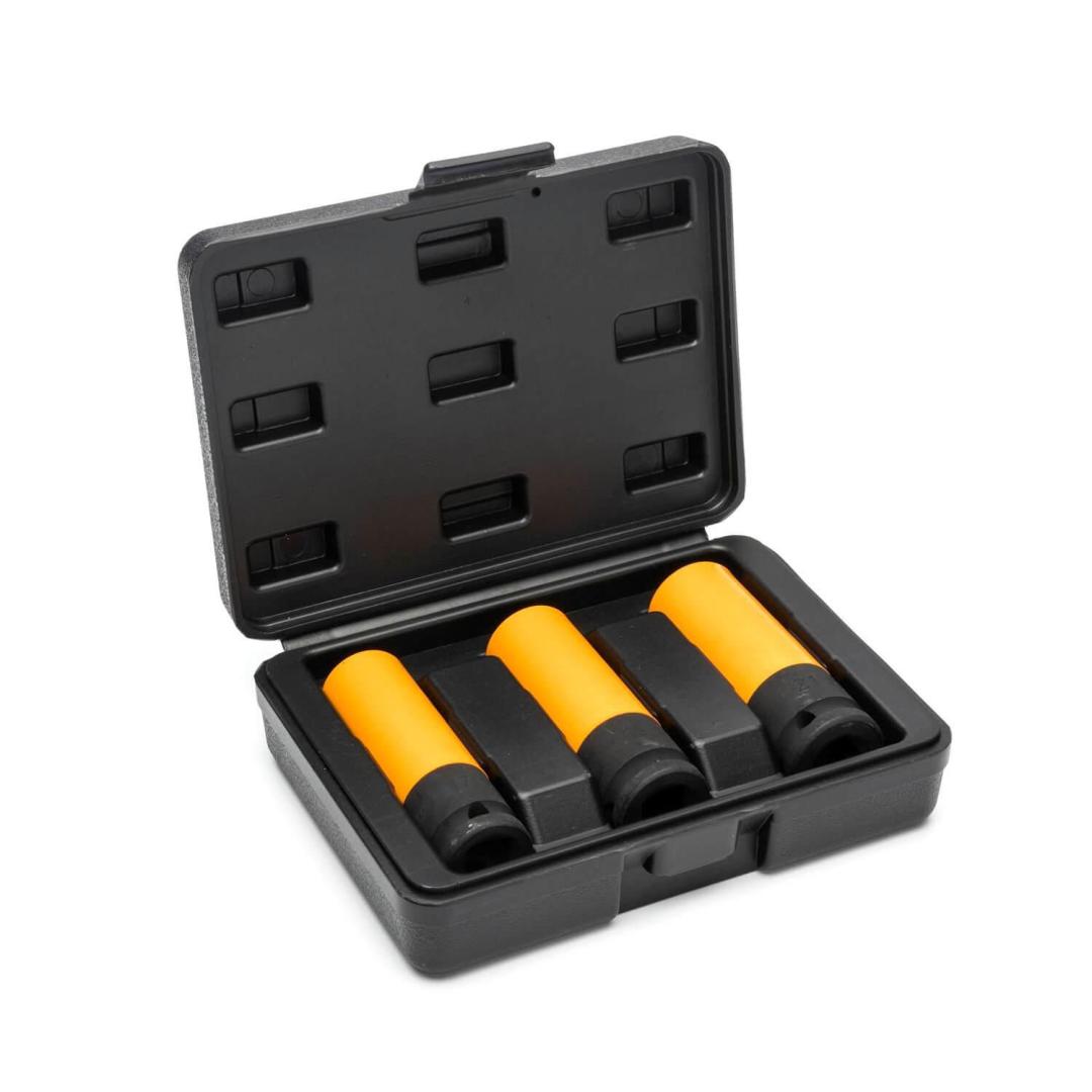 ㊴PARADYM TD 10.5 LH 3 Pc. High-Strength Wheel Protector Impact Metric Socket Set