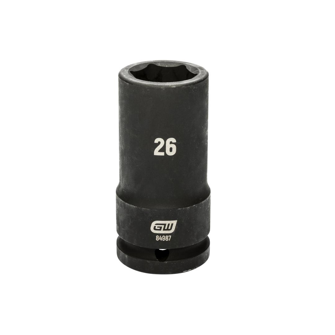 Crescent 1/2 Drive 6 Point Deep Impact Metric Socket 18mm - View #6