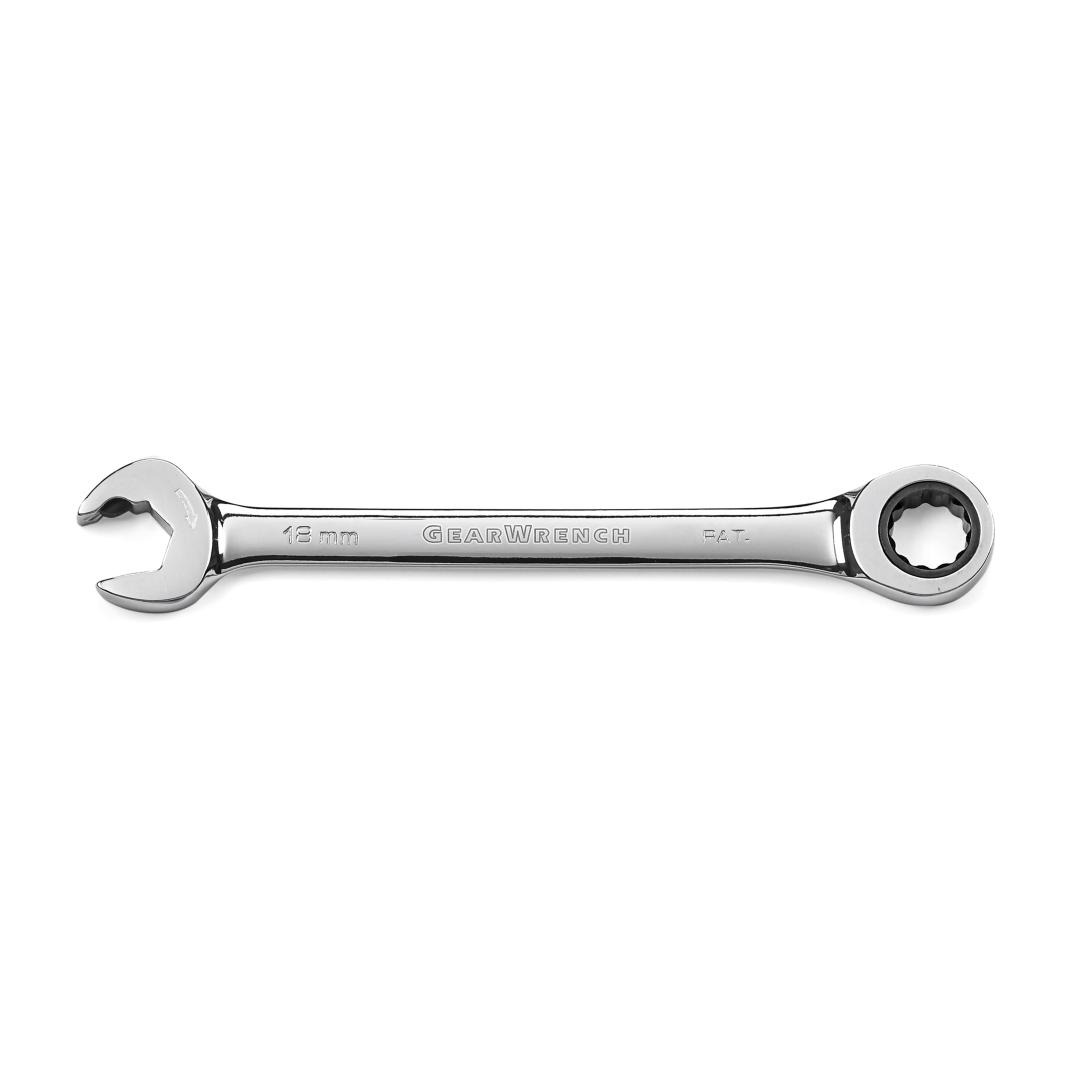 6mm-18mm Reversible Ratchet Gear Wrench Ratcheting Socket Spanner Nut Tool 
