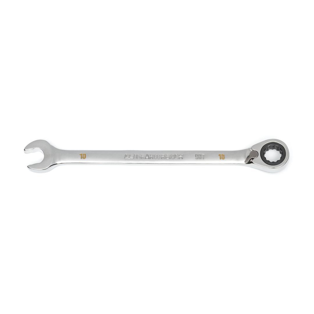 10mm 90Tooth 12 Point Reversible Ratcheting Wrench