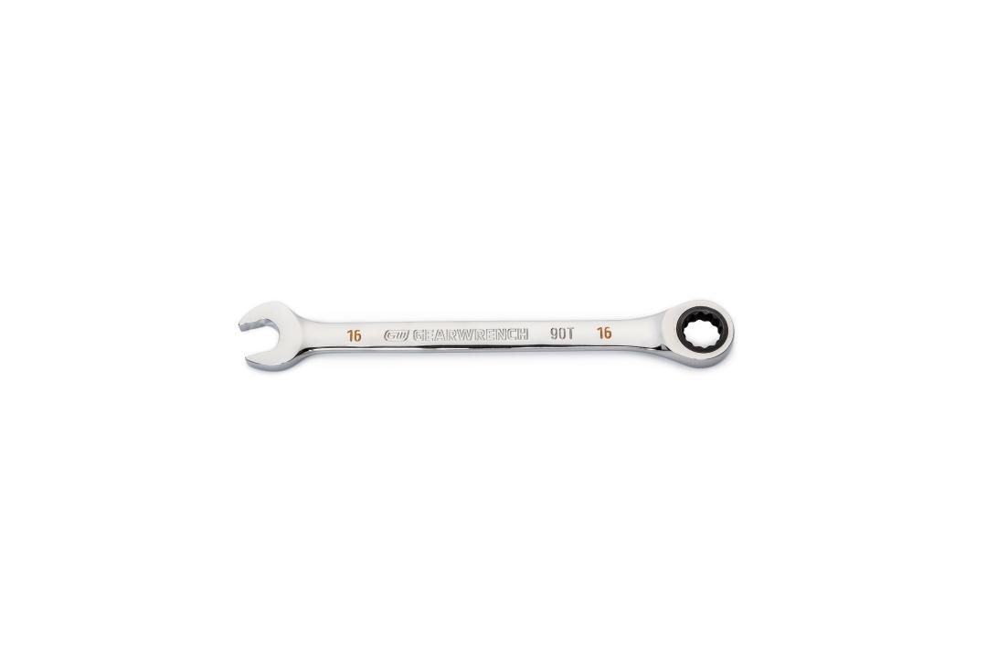 16mm 90-Tooth 12 Point Ratcheting Combination Wrench