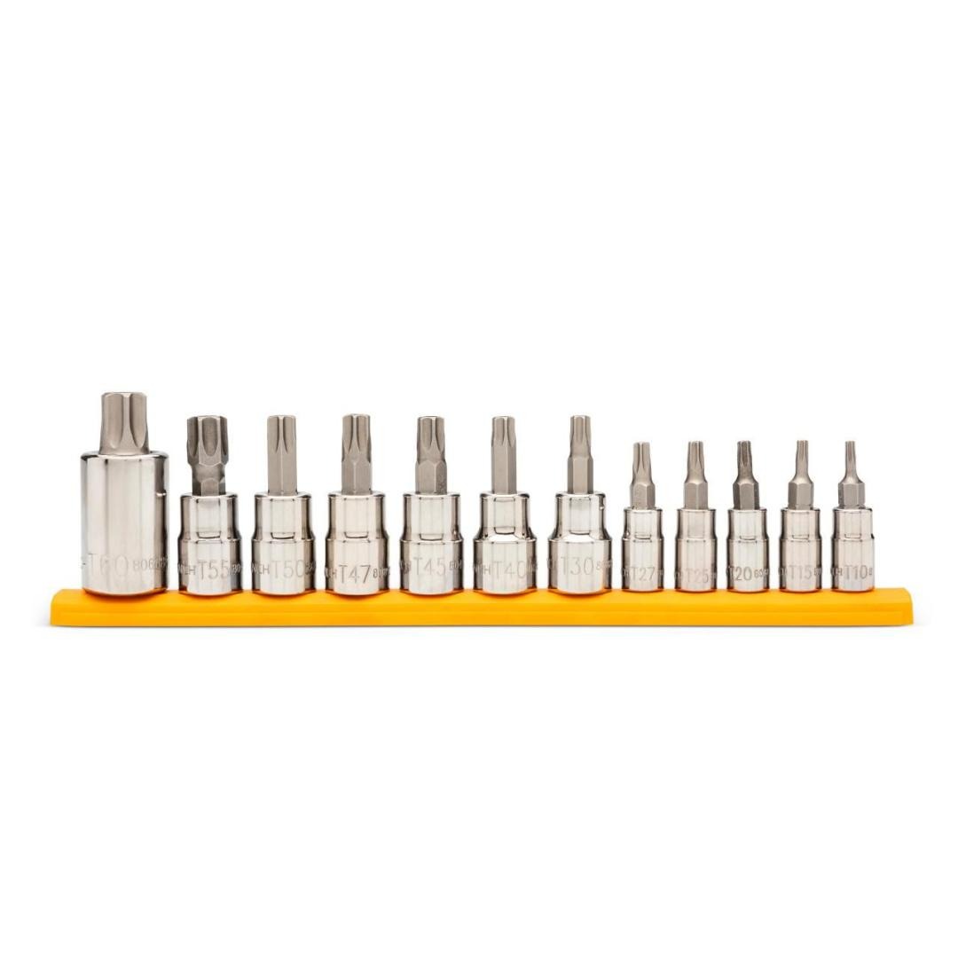 12 Pc Tamper Proof Torx® Bit Socket Set