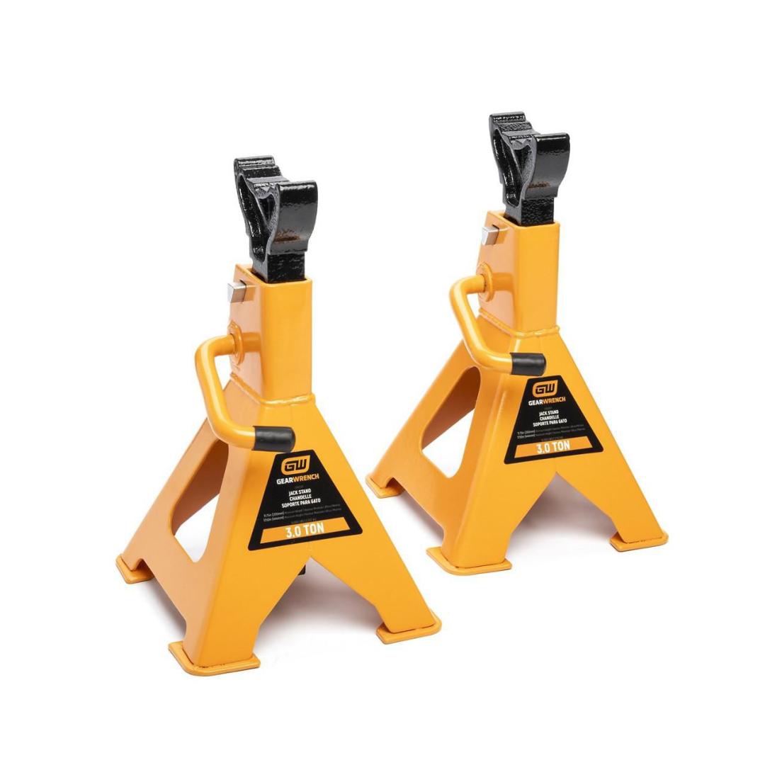 3 Ton Heavy Duty Ratcheting Jack Stand 2 Per Pack