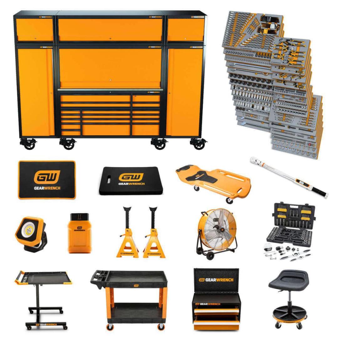 クリエイティブメモリーズ　ボーダーメーカー＆カートリッジセット MEGAMOD 1858 Piece Mechanics Tool Set With Tool Storage