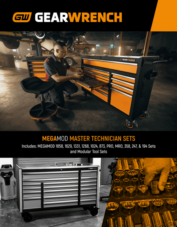 Cover page of the MEGAMOD and Modular Sets product brochure