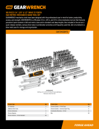 Image of the GW72MCBMTS set contents