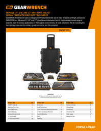 Image of the GWGMTK185 Set Contents