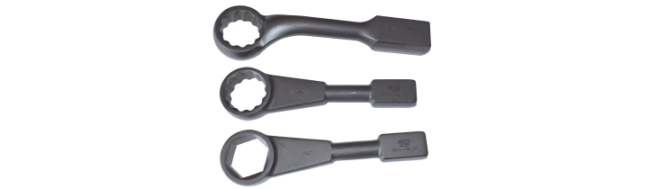 Three GEARWRENCH slugging wrenches on a white background