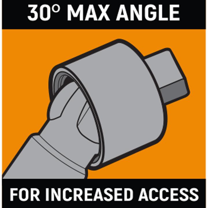 3 Piece 3/8" Dr XCore Joint Impact Extension Set