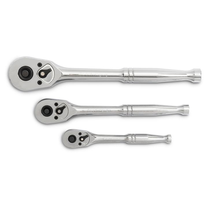 3 Pc 1 4 3 8 1 2 Drive 45 Tooth Quick Release Teardrop Ratchet Set Gearwrench 3 Pc 1 4 3 8 1 2 Drive 45 Tooth Quick Release Teardrop Ratchet Set Gearwrench