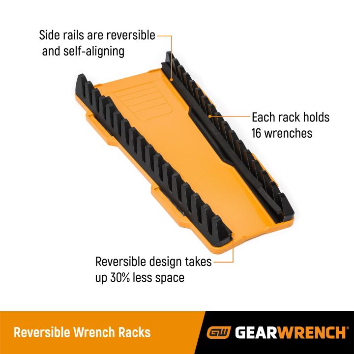 2 Pc. 13 Slot Reversible Wrench Rack | GEARWRENCH