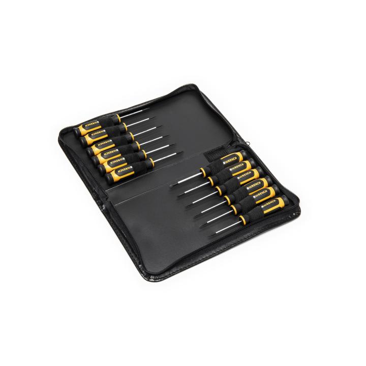 12 Pc. Phillips®/Slotted/Torx® Mini Screwdriver Set