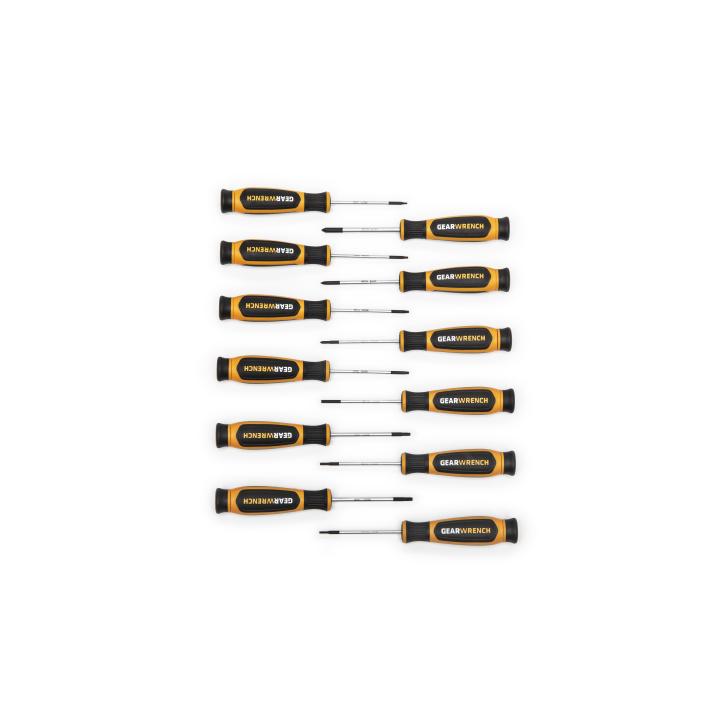 12 Pc. Phillips®/Slotted/Torx® Mini Screwdriver Set