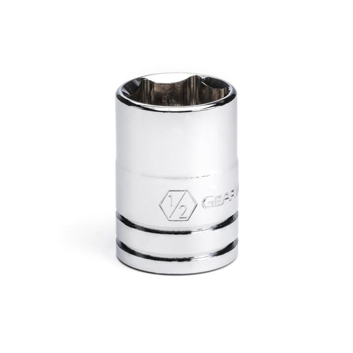 1/2" 6pt 3/8DR CHROME STD