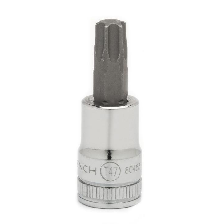 T47 3/8DR CHROME TORX BIT