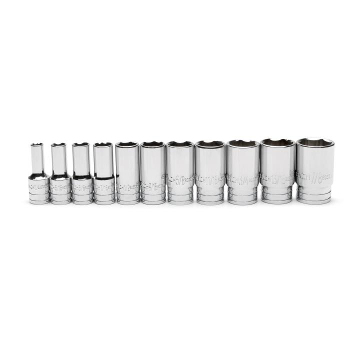 GearWrench Steckschlüssel 11 Mm – 3/8" Antrieb, Mid-Länge, Metrisch