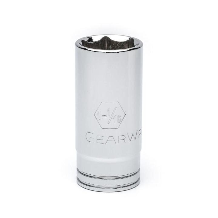 1-1/16" 6pt 1/2DR CHRM DEEP