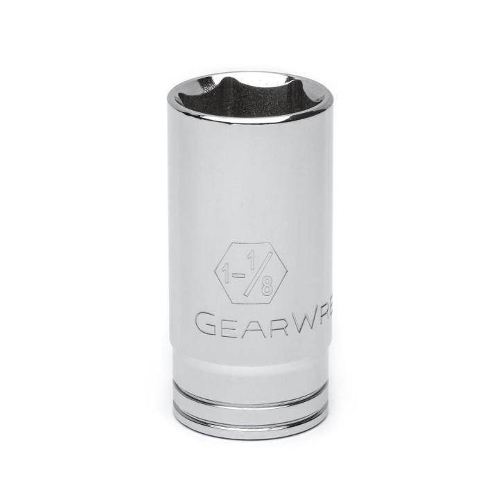 GearWrench 1/2 Zoll Sechskant-Bit-Stecknuss Mit Bit, 12 Mm – Wärmebehandelter Stahl, Rutschfeste Oberfläche