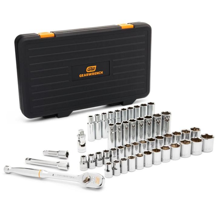 49 Pc. 120XP™ Standard & Deep SAE/Metric Tool Set