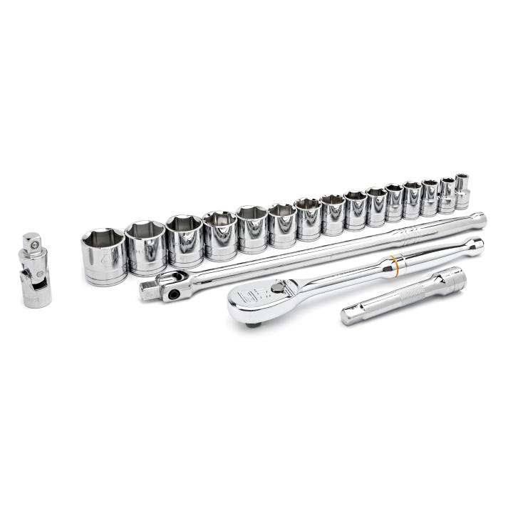 SET SKT 19pc 1/2DR 6PT"
