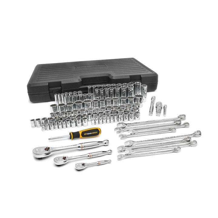 GearWrench 88 Piece 1/4" and 3/8" Drive Mechanic's Tool Set
