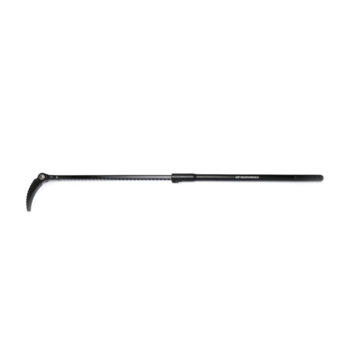 Image of the GEARWRENCH 48" Extendable Indexing Pry Bar fully extended