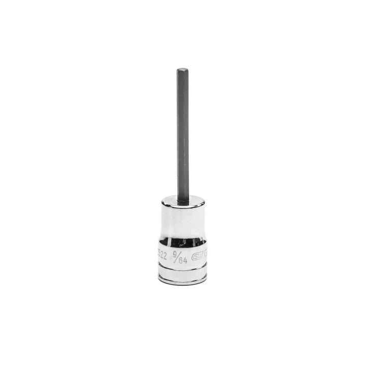 SKT HEX BIT 3/8DR 9/64"
