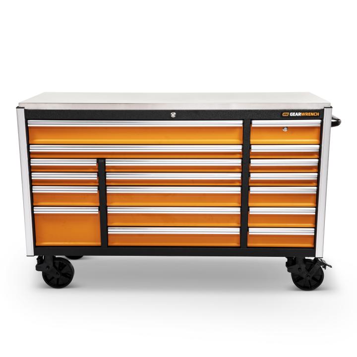 72 Rolling Tool Cabinet With Chrome