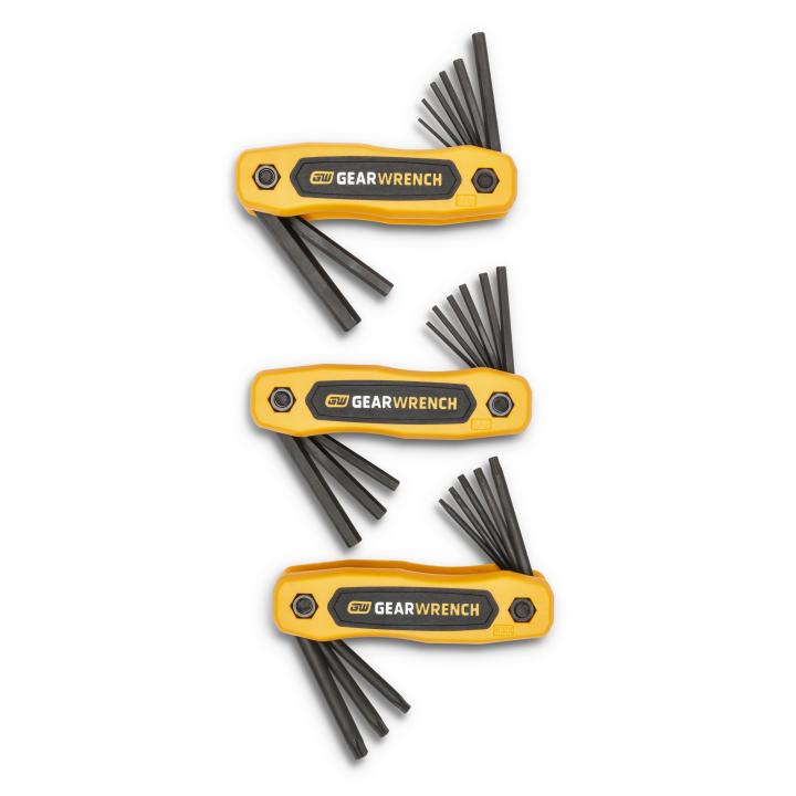 25pc SAE/METRIC TORX FOLD