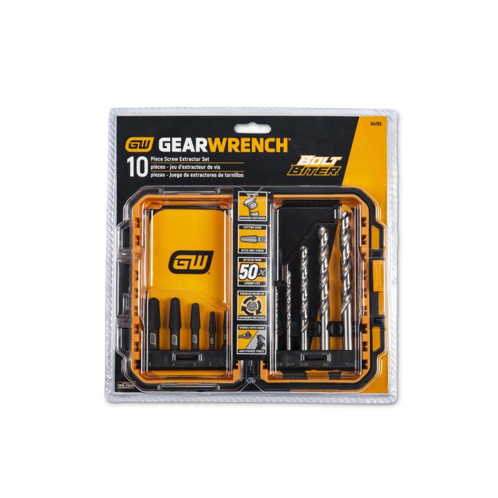 10 Pc. Bolt Biter™ Screw Extractor Set GEARWRENCH