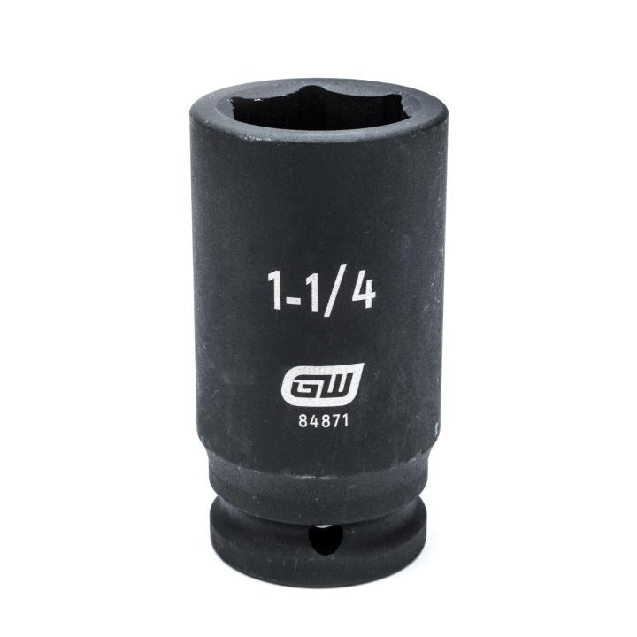 GearWrench 84806 3/4 Drive 6 Point Standard Impact SAE Socket 1-1/8 