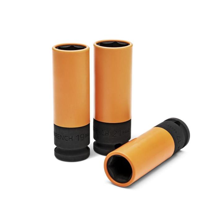 ㊴PARADYM TD 10.5 LH 3 Pc. High-Strength Wheel Protector Impact Metric Socket Set