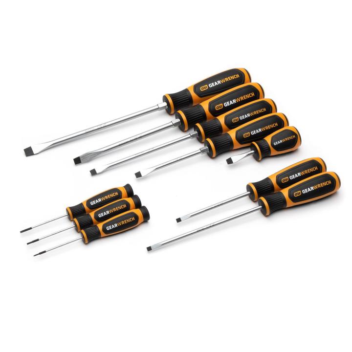 22 Pc. Phillips®/Slotted/Torx® Dual Material Screwdriver Set