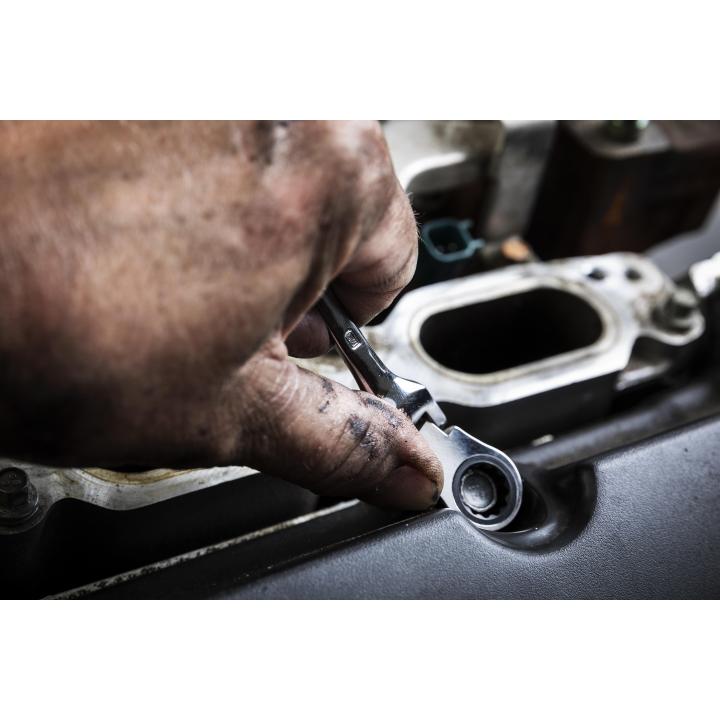 7 Pc. 90T Stubby Flex Combination Wrench Set