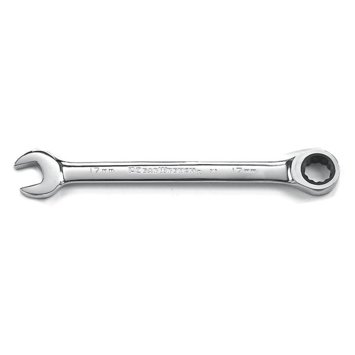 Combination Wrench Ratchet Powerful Torque Wrench 72 Teeth Gear Ratcheting 17MM 