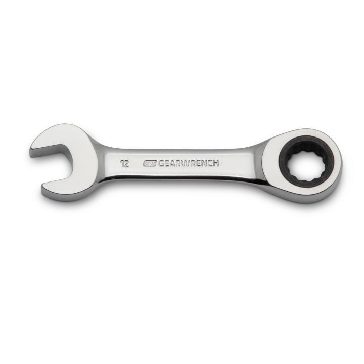 Any Size SAE or Metric Combination Wrenches Gearwrench Stubby 12pt Wrench 