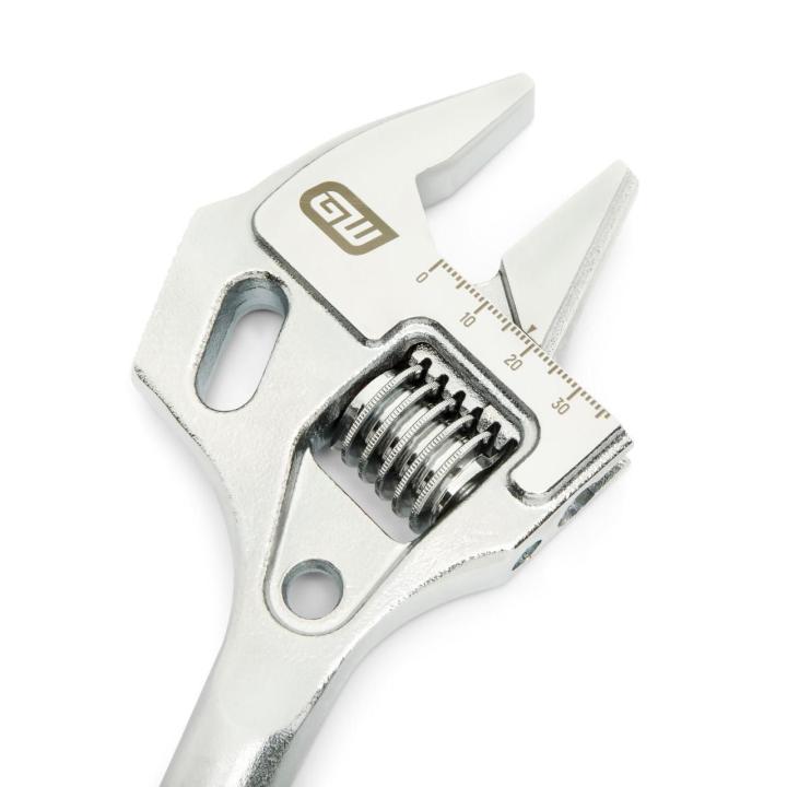 Close-up detail image of GEARWRENCH 10" Lineman Adjustable Spud Wrench