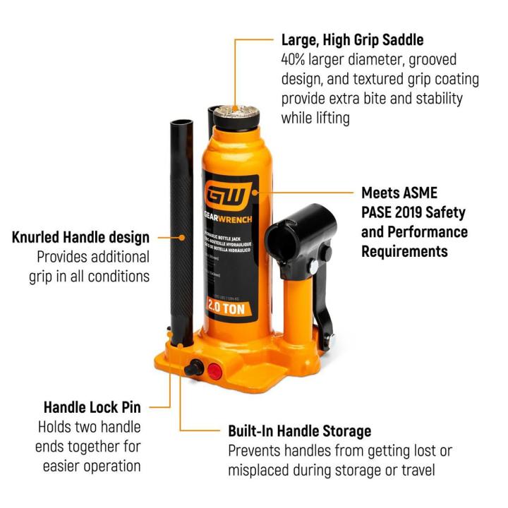 2 Ton Hydraulic Bottle Jack