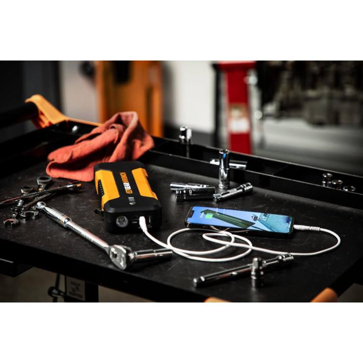 2500A 12V Lithium Battery Jump Starter and Powerbank