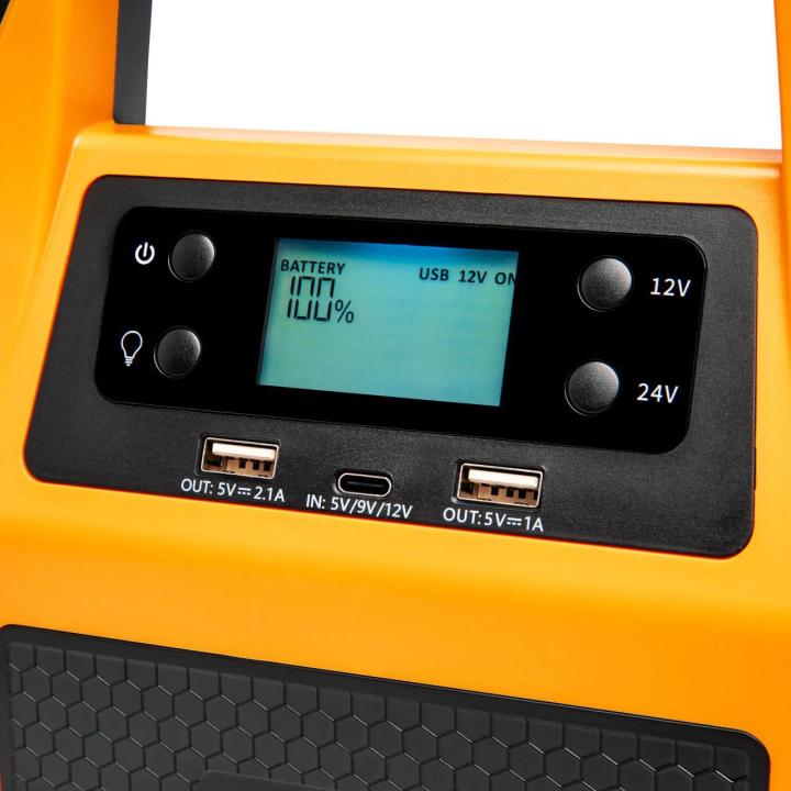 3000A 12V/24V Lithium Battery Jump Starter and Powerbank